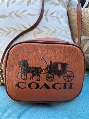 COACH Jes Crossbody Bag Carriage Logo multiple multiple straps